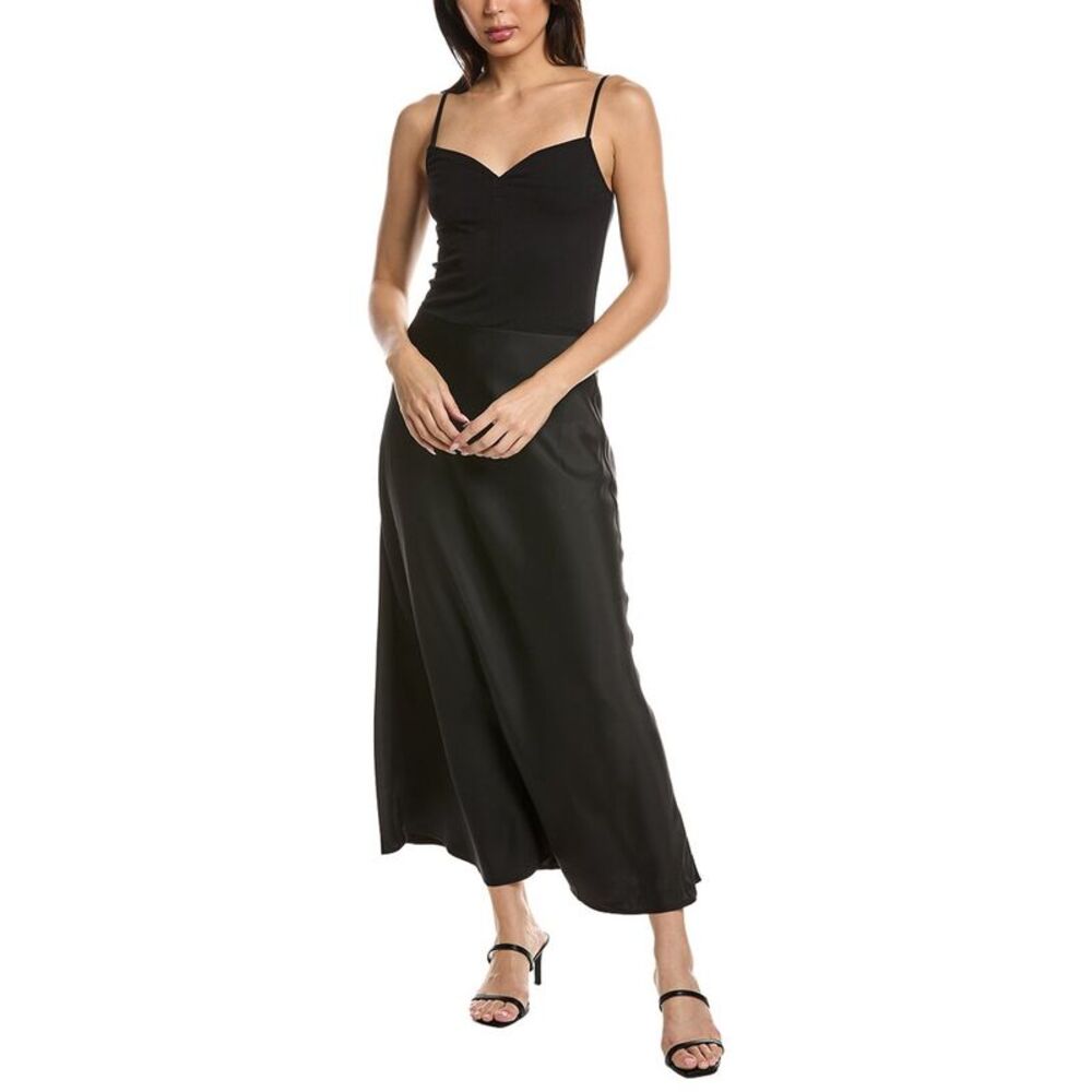 Lna Womens Madilyn Maxi Dress, Black
